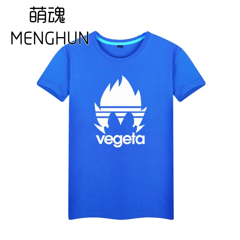 Продажа DRAGON BALL Z концепция Вегета контур футболка Dragonball футболки Вегета футболки мужские Хлопковая футболка ac614