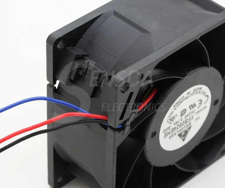 Для delta FFB0824EHE ROO R00 8038 8 см 80 мм DC 24V 0.75A 3 контактный серверный инвертор осевое