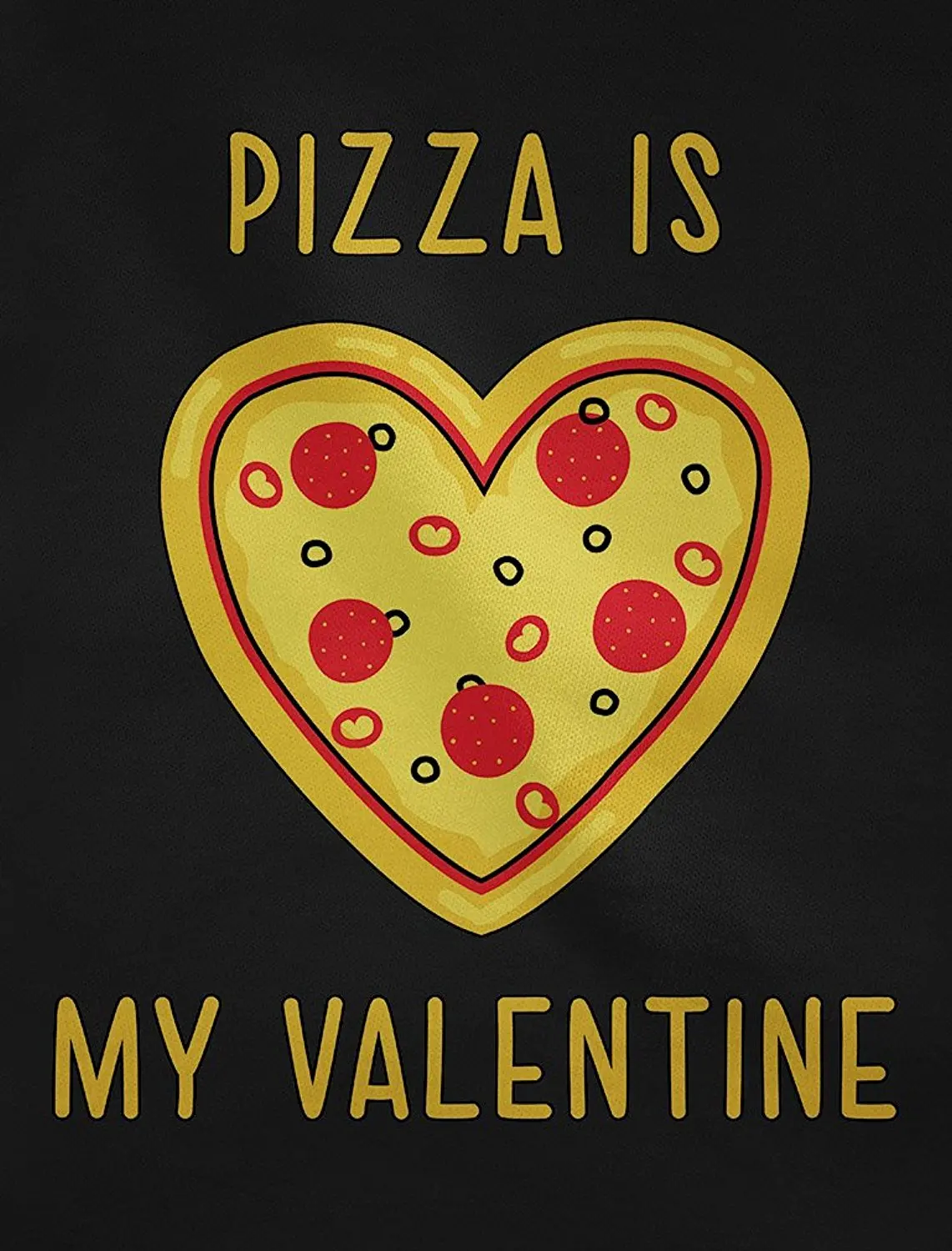 T Shirt Website Lengan Pendek Hadiah Pizza Adalah My Valentine