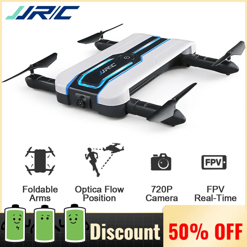 JJRC H61 селфи Дрон 720P Wi Fi камера складная рука Квадрокоптер высота удержания