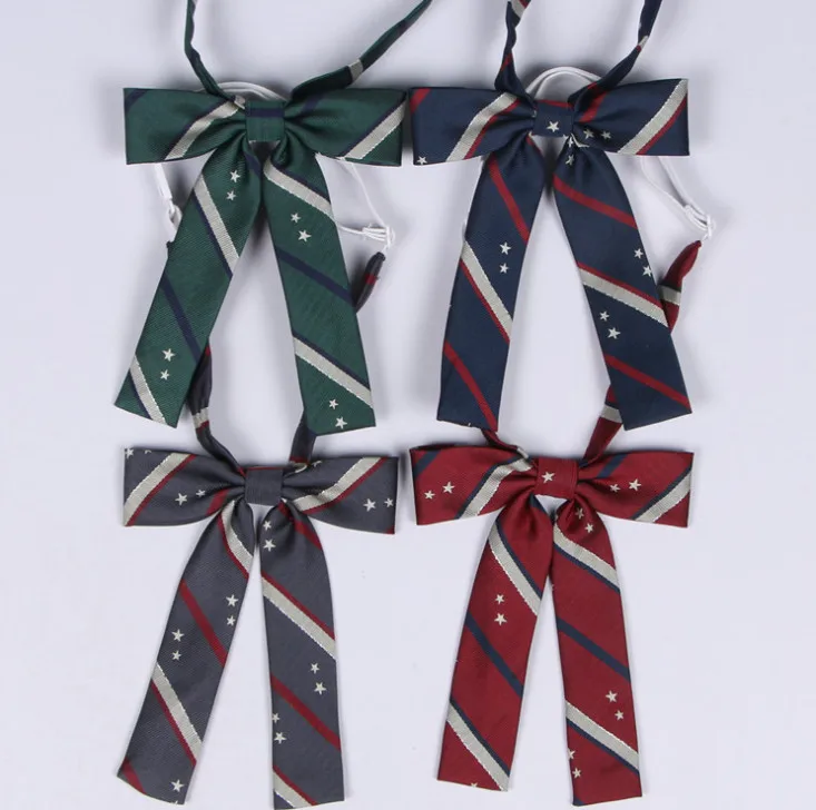 100 шт японский JK галстук для костюма жаккард Звезда вышивка воротник студенческий милый и милый Baitie воротник