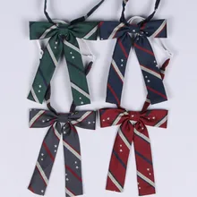 100 шт японский JK галстук для костюма жаккард Звезда вышивка воротник студенческий милый и милый Baitie воротник