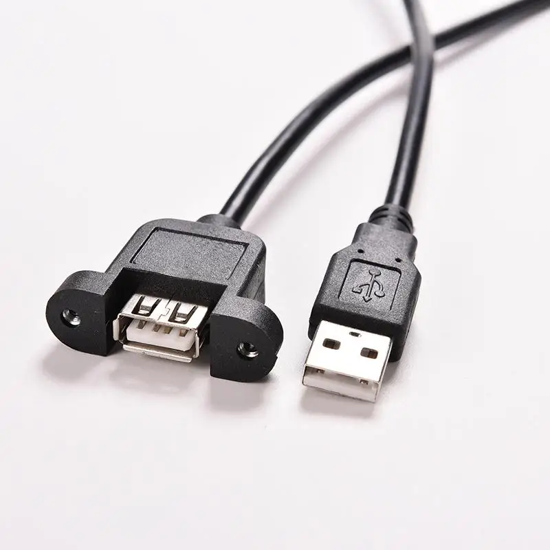 1 шт. Кабель Удлинитель USB 2 0 Папа мама 30 см|usb 2.0 male|extend cableusb panel mount |