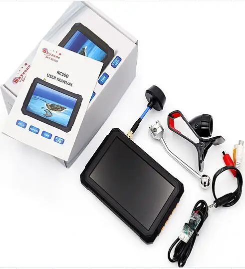 Skyzone SKY-RC500 FPV системы 5 дюймов 800*480 ЖК дисплей экран с DVR (встроенный аккумулятор) |