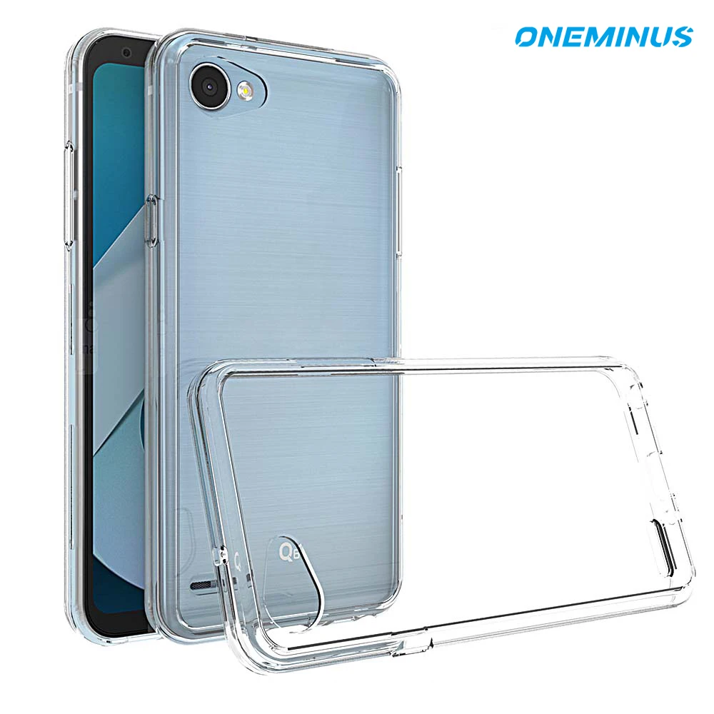 

for LG Q6 Case OneMinus Shock-resistant Case Q6 Plus M700 Q6A Shockproof Clear Crystal Transparent Hybrid Protective Case