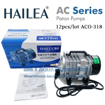 

12pcs/lot Hailea ACO-318 35W/45W 70L/Min Piston Air Compressor Pump Koi Fish Pond Hydroponic