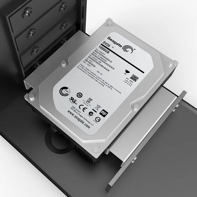 ORICO алюминиевый 2," до 3,5" дюймовый внутренний HDD SSD Кронштейн монтажный комплект с винтами и амортизацией резиновая шайба