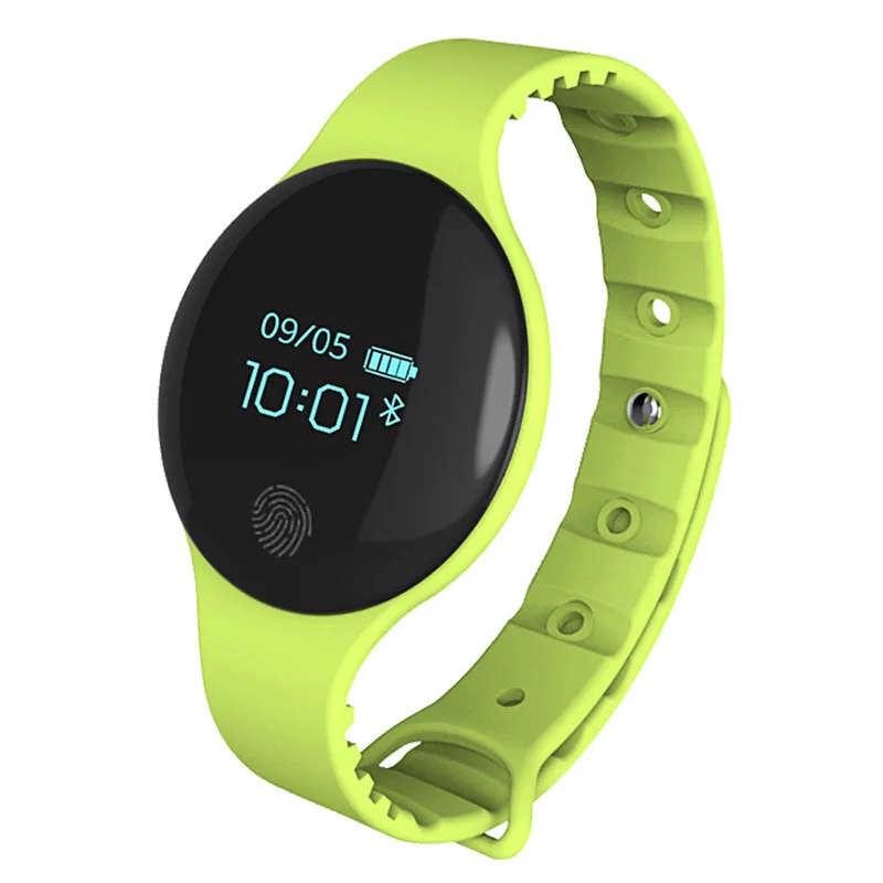 Новинка, мужские, женские, Детские Водонепроницаемые Смарт-часы с Bluetooth для iOS, Android, система, счетчик шагов, шагомер, бег, спящий, экипировка для мужчин - Цвет: Зеленый