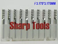 circuit board 3.175 * 3.175MM- PCB תירס Cutter מחבטי חיתוך קידוח Circuit Board כרסום, כלי חשמל קרביד endmills (5)