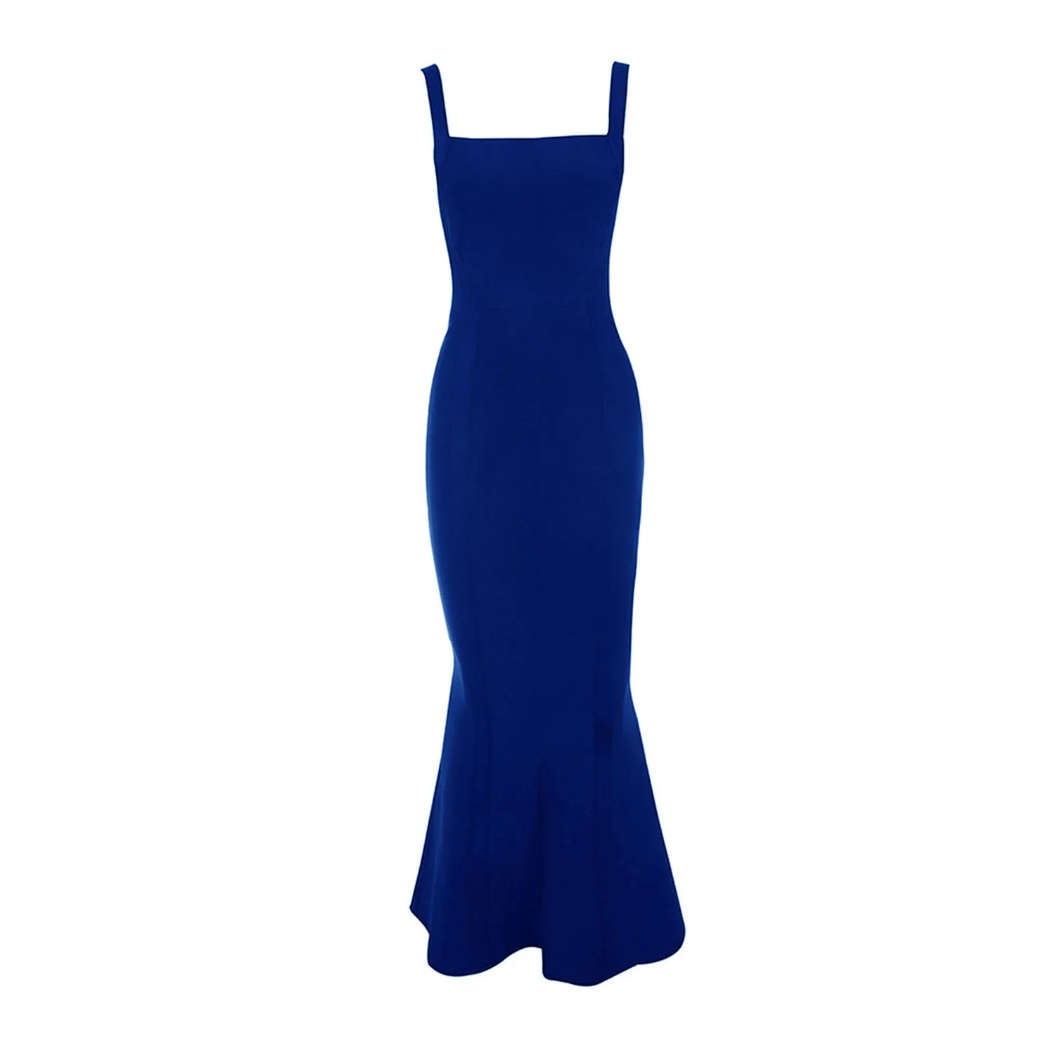 

Deavogy 2017 New Women Sexy Blue Backless Maxi Strap Elegant Bodycon Vestidos Bandage Dress