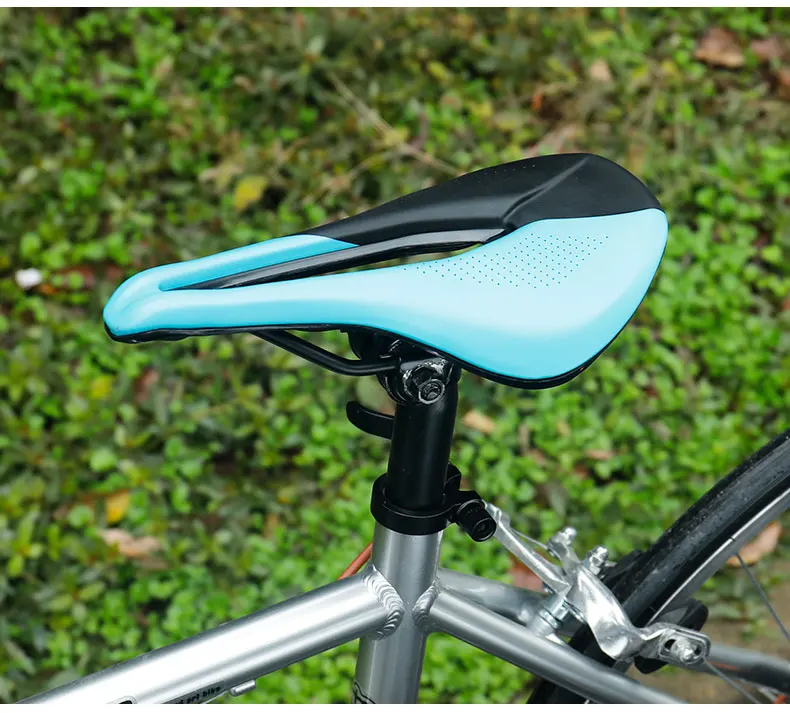 Deemount светильник велосипедное седло эргономичное ПЕРФОРИРОВАННОЕ сиденье из искусственной кожи интегрированное тепловым прессованием CR-MO