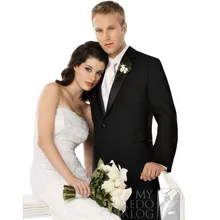 Горячие продажи смокинг жениха для мужчин черные мужские свадебные костюмы для жениха смокинг, бизнес/Формальные дешевые смокинги жениха