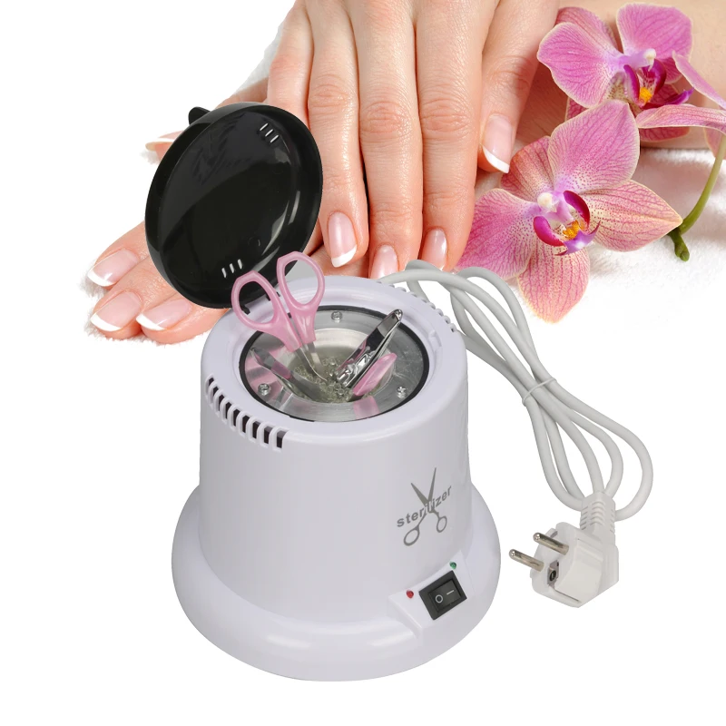 

High Temperature Sterilizer &Disinfection Box for Nipper Tweezers Tools Clean Sterilizers Pot Nail Art Tool