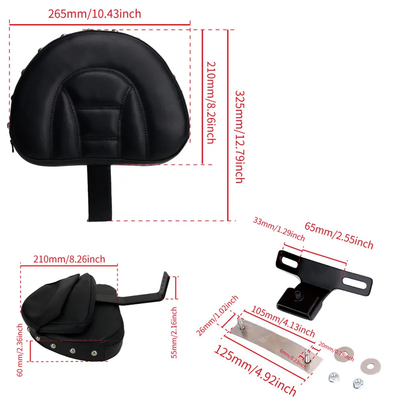 Motorcycle Seat Pad(2)