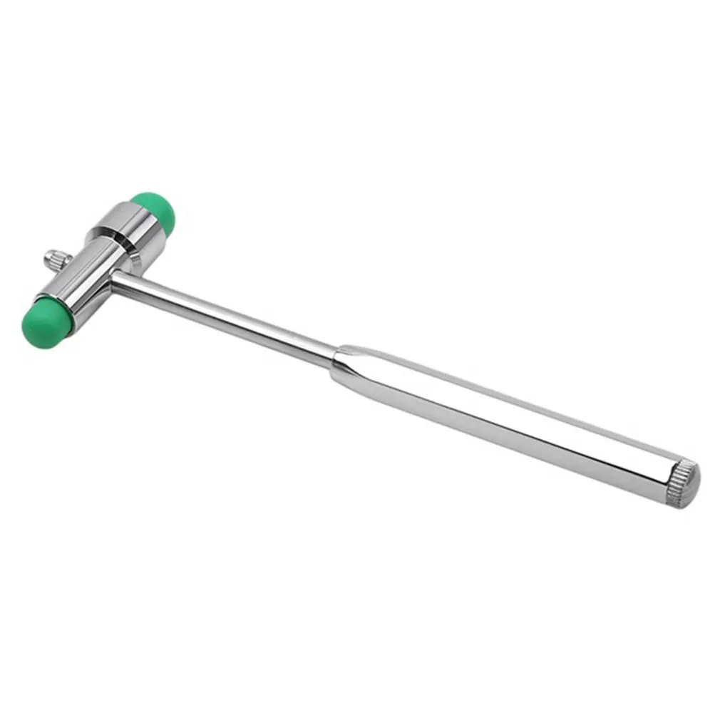 

Multifunctional Neurological Buck Hammer Percussor Diagnostic Reflex Dual Head Percussion Hammer Medical Tool Kit