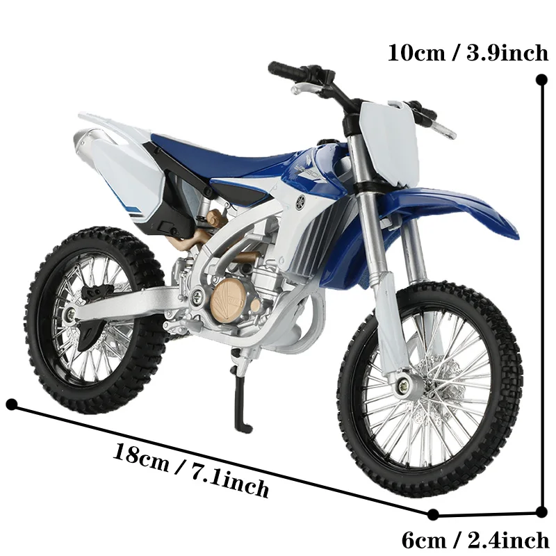 Maisto 1:12 Масштаб внедорожный Горный мотоцикл игрушка сплав YZ 450F Мотокросс Велосипед Коллекционная модель игрушки для мальчиков подарок