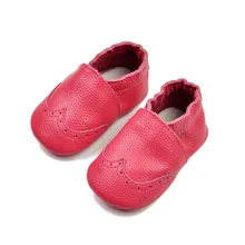 Newborn Baby Shoes Baby First Walker Soft Leather Toddler Girl Shoes Newborn Baby Girl Brown Orange Boots Infantil menina