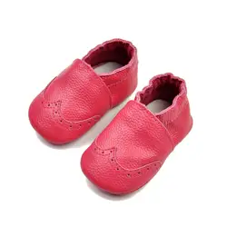Новорожденных Обувь для младенцев Детские Впервые Уокер из мягкой кожи для маленьких девочек Обувь новорожденных для маленьких девочек