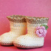 Вязаные Детские Сапоги и ботинки для девочек-новорожденных до 12 месяцев-любой Цвет для девочек и мальчиков