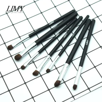 

LIMY Fashion Professional 7pcs/set Portable Eyes Makeup Brushes Set Wood Handle Eyeshadow Eyebrow Eyeliner Brush Freeship 20#