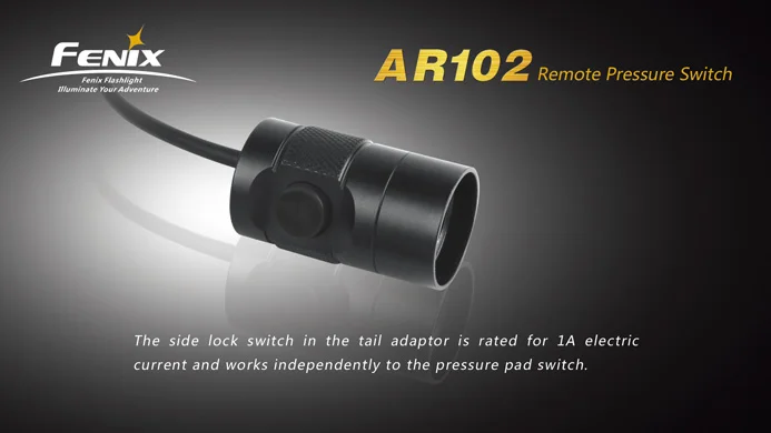 Переключатель давления Fenix AER 01 AR102 для TK11 TK12 TK15C TK22 TK21 PD35 TA20 TA21 крысиный хвост