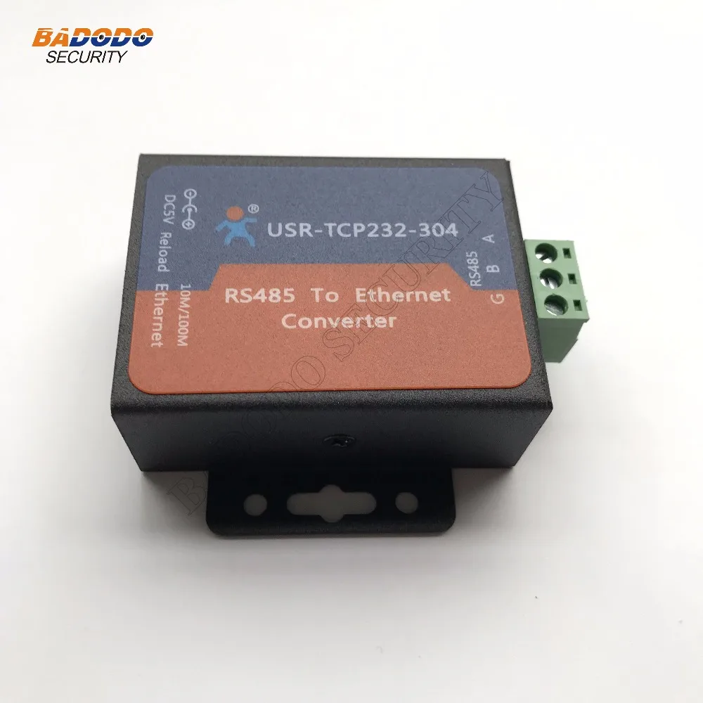 

Industrial automation data transmission serial port RS485 to Ethernet Converter USR-TCP232-304 DHCP/DNS Supported