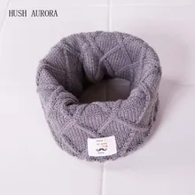 Зимний хлопковый Детский шарф детский шерстяной платок для шеи для мальчиков и девочек шарф