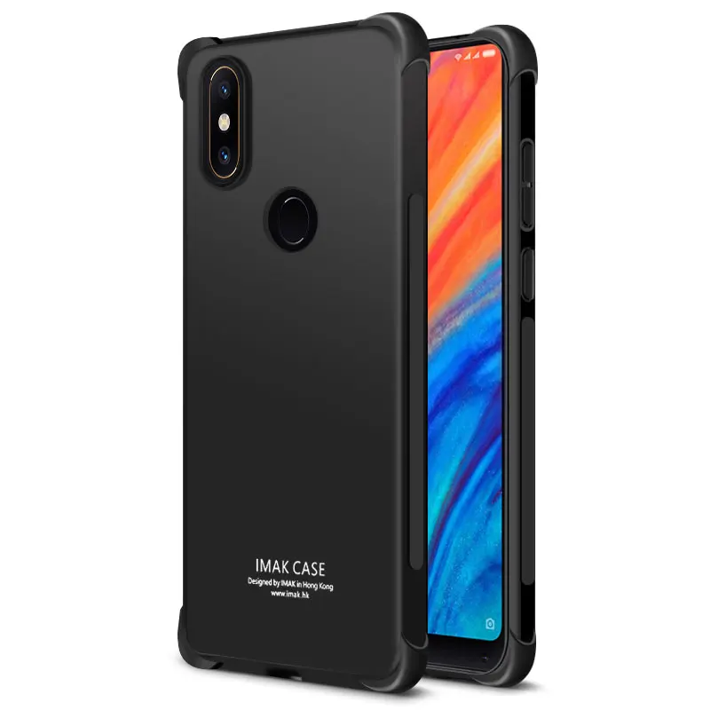 

Xiaomi Mi Mix 2S Case IMAK Shock-resistant Shockproof Silicone Soft Transparent TPU Cover Case For Xiaomi Mi Mix2S