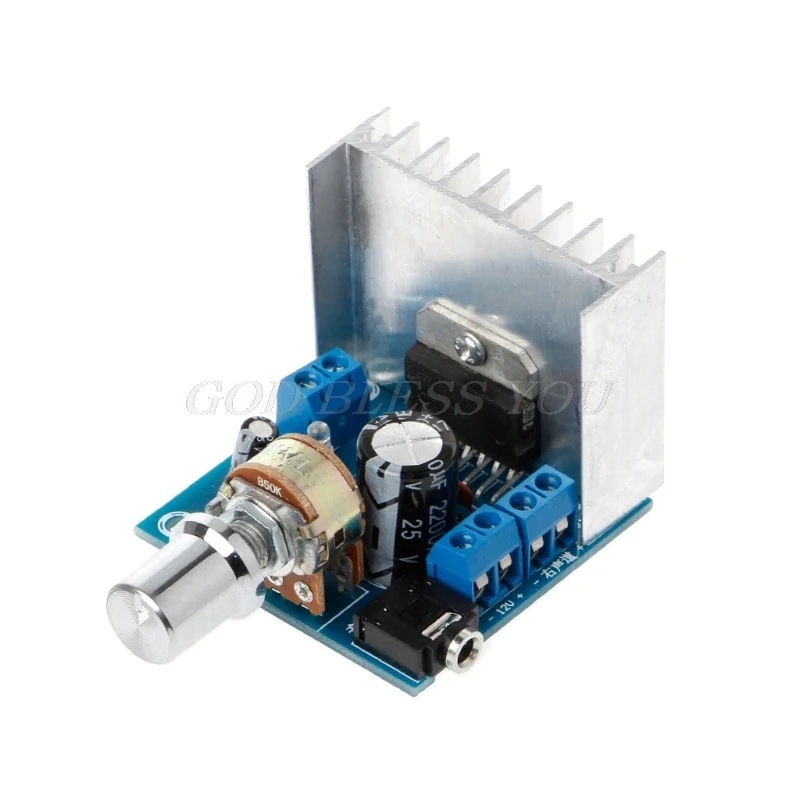 

AC/DC 12V TDA7297 2x15W Digital Audio Amplifier DIY Kit Dual-Channel Module Amplifier Board