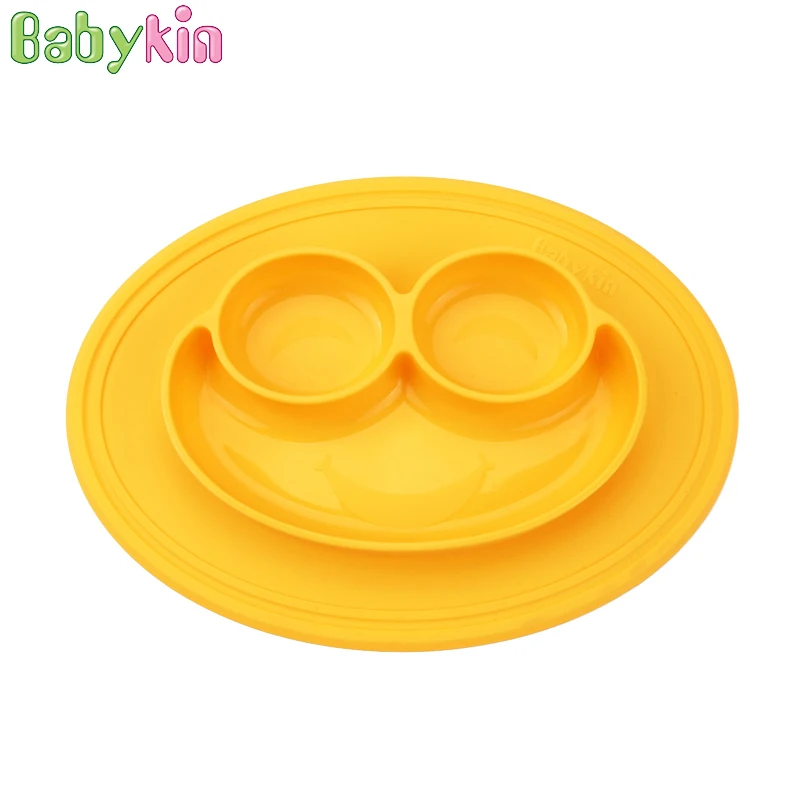 

Babykin Dishes BPA Free Super Suction Medical Grade Silicone Kid Children Tableware Bowl for Baby Infant Feeding