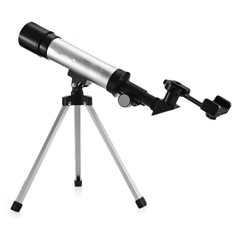 Outdoor Monocular Space 360 degrees Spotting Scope 50mm telescopic Astronomical Telescope With Portable Tripod 