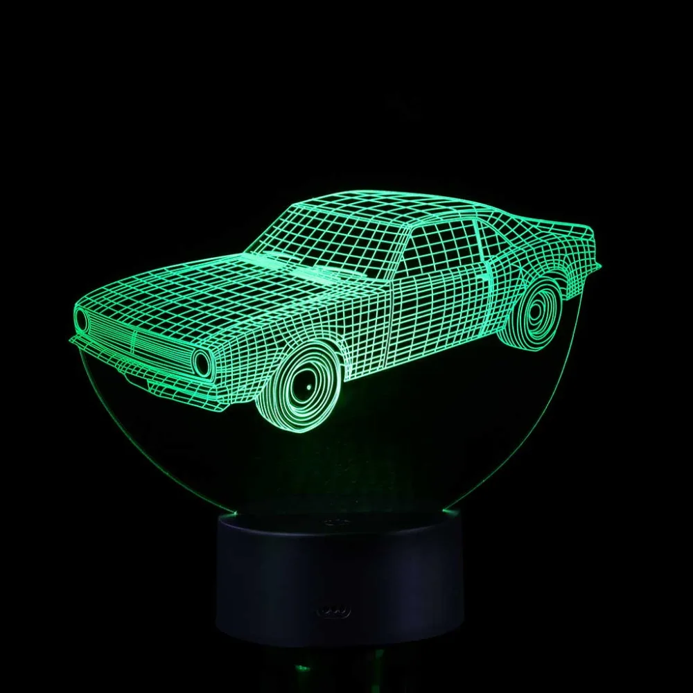 Высокое качество ночник светодиодный 3D подсвечивающая лампа Оптические иллюзии настольная ночник с 7 цветов изменения drop