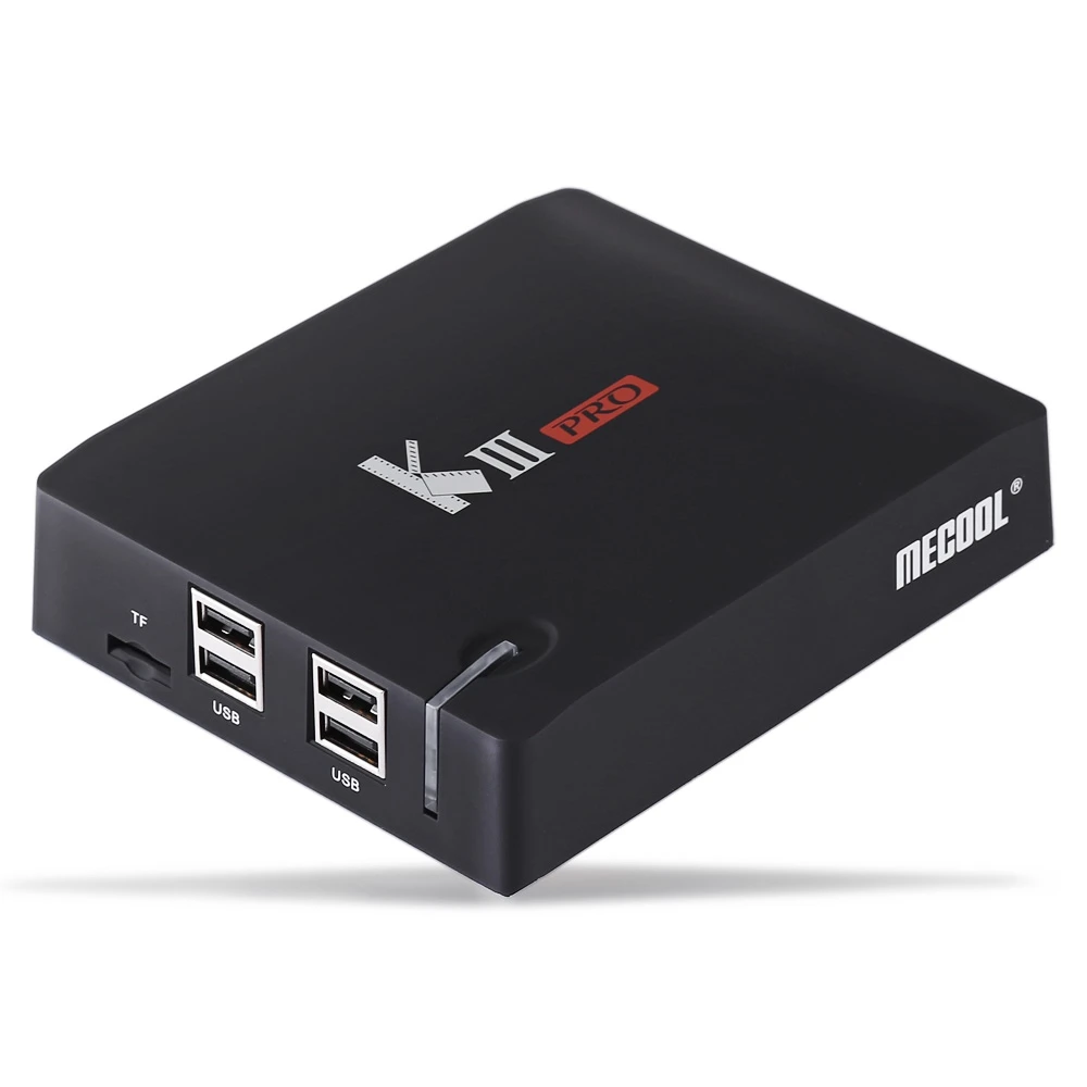 ТВ приставка MECOOL KIII PRO Amlogic S912 Android 6 0 DVB S2 T2 3 Гб 16 K3 Pro 64 бит 4K двухдиапазонный WiFi 1000 м