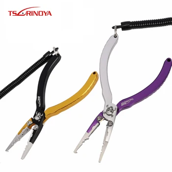 

Tsurinoya Fishing Pliers 17.5cm Aviation Aluminum-alloy Fishing Tackle Tool Multifunction Plier Fishing Pince Pesca Accessorries
