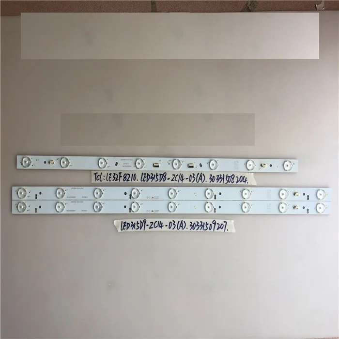 

3 PCS/set LED backlight strip LED315D8-ZC14-03 LED315D9-ZC14-03 for LE32F8210