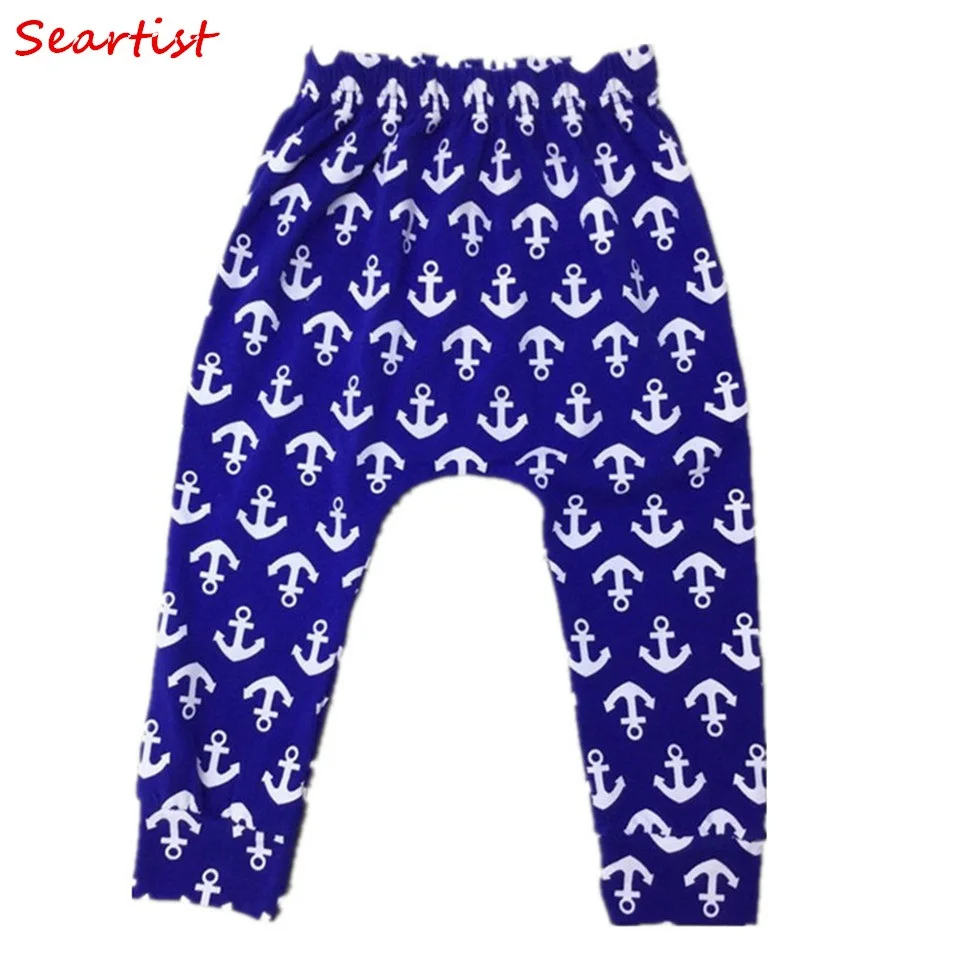 

Fashion 2015 New Baby Boys Girls 100%Cotton PP Pants Infant Newborn Baby Cartoon Trousers / Leggings