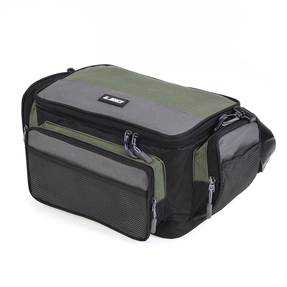

Outdoor D16 Lure Fishing bag Waist Storage Shoulder Bag Fishing Reel Accessories Tackle Bag Pack Pesca