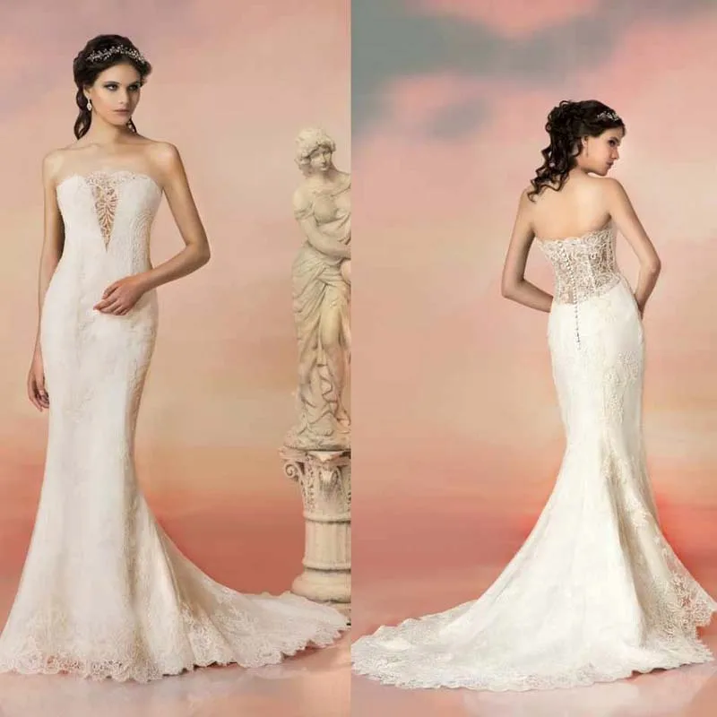 Online Get Ers Aliexpress Alibaba Group Sarahbridal Y See Through Lace Mermaid Wedding