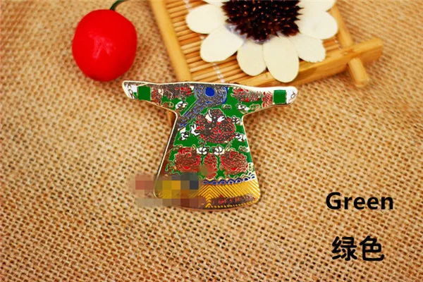Chinese Cloisonne Empress Dress Fridge Magnets - 12