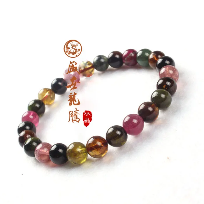

Natural tourmaline bracelet tourmaline bracelet natural Women 8mm10mm12mm