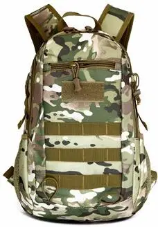 15л военный армейский рюкзак треккинговые сумки Камуфляжный Рюкзак Molle тактическая сумка Кемпинг Sac De спортивные дорожные рюкзаки - Цвет: CP