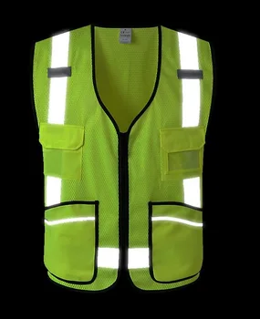

New Style Reflective Safety Cycling Vest Printable Words Logo