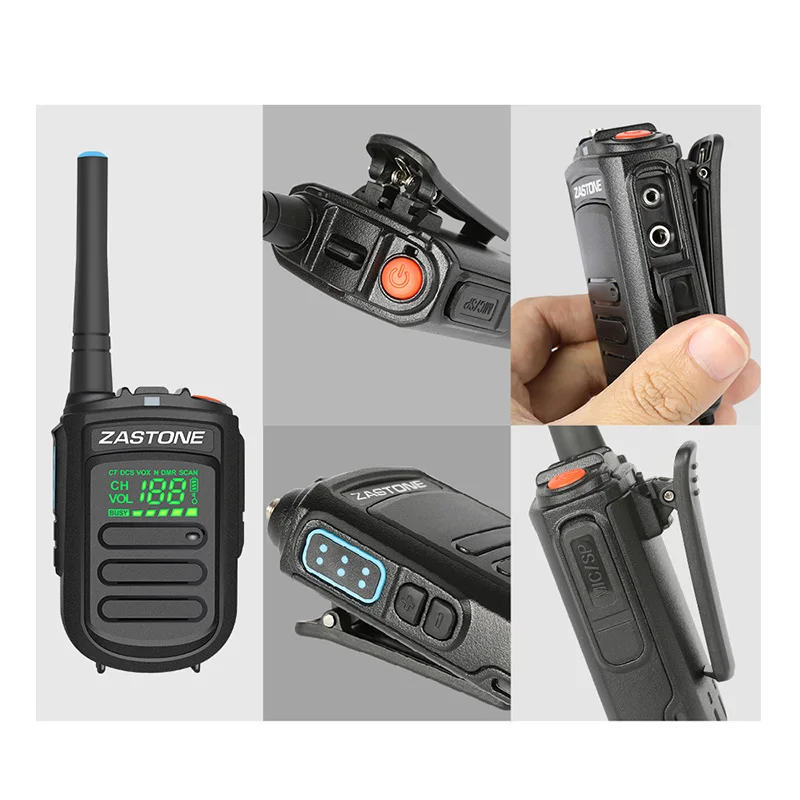 Zastone Mini9 plus DMR портативная цифровая рация UHF 400 470MHz HF трансивер коммуникатор ручной