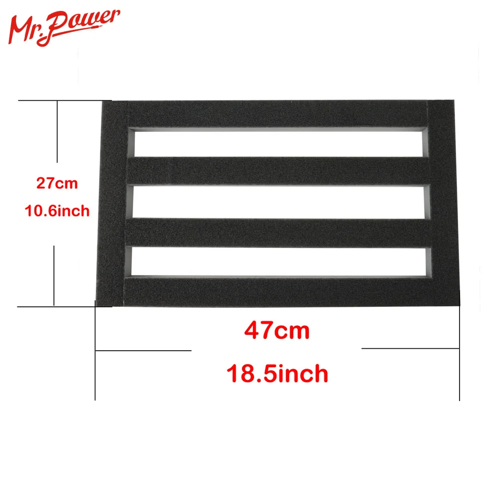 Сумка для педалборда с эффектом для 47X27 см/18,5X10,6 дюймов, новая 15 D