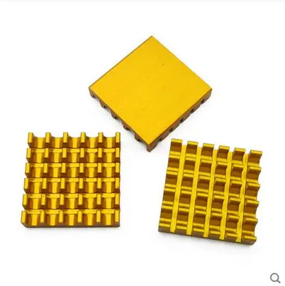 Heat Sink CPU routing radiator 22*22*5MM 20pcs | Электроника