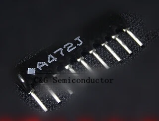 

10PCS A09-472 SIP-9 4.7K Ohm 5% 8 Commoned Resistor Network Array 9 PIN 9pins (1K 2.2K 3.3k 20k 47K 100K 100R 220R 330R 470R