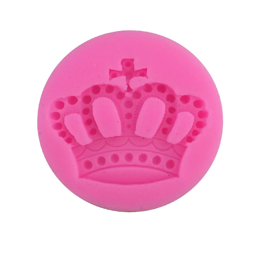 

New Crown Cartoon Liquid Silicone Melting Cake mold Baking M083