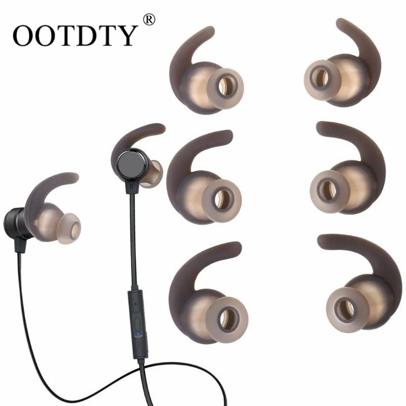 3 Pairs Silicone In Ear Earbud Covers Silicone case Ear Tips