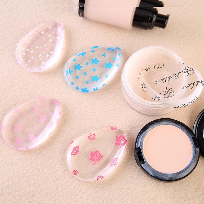 

kanbuder Cosmetic Puff 2PCS Silicone Sponge Makeup Puff For Foundation BB Cream Essential dropship ap12