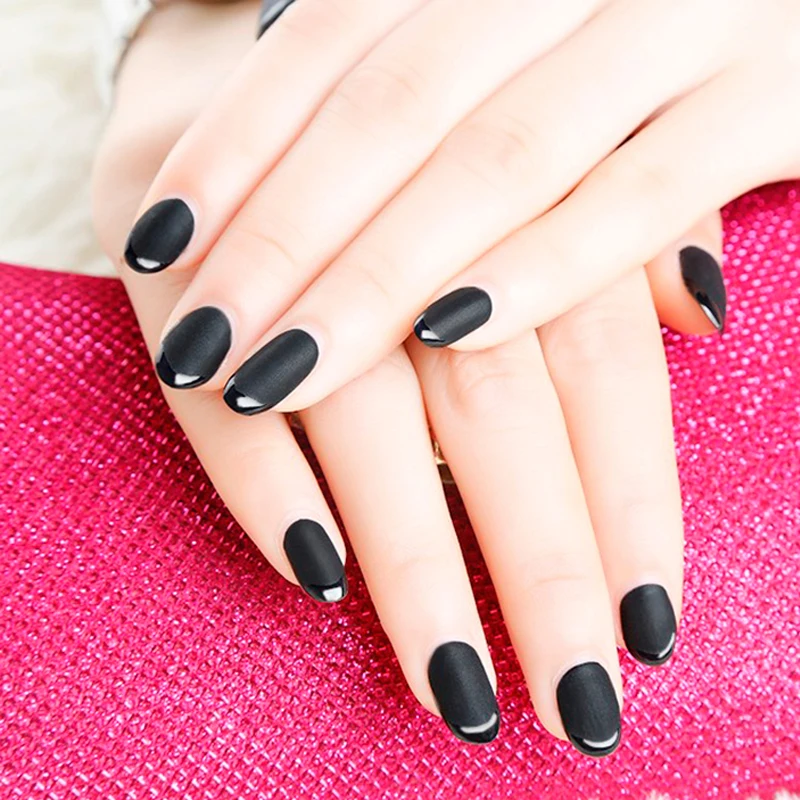 Zation Matt Top Coat Гель лак для ногтей кончики тусклый финиш дизайн прозрачный цвет